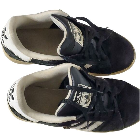 Adidas Y2K Shoes Kids 5.5 Originals Tapper Evolution Sneakers 3 Stripes Suede - Picture 11 of 14